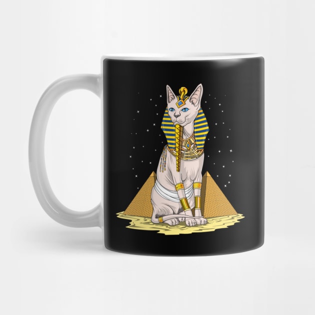 Egyptian Cat Pharaoh by underheaven